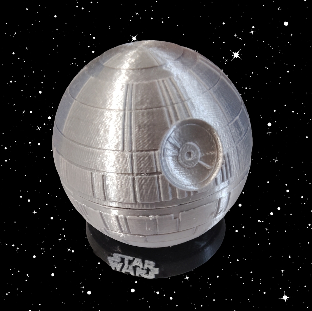 3D Printed Death Star Model